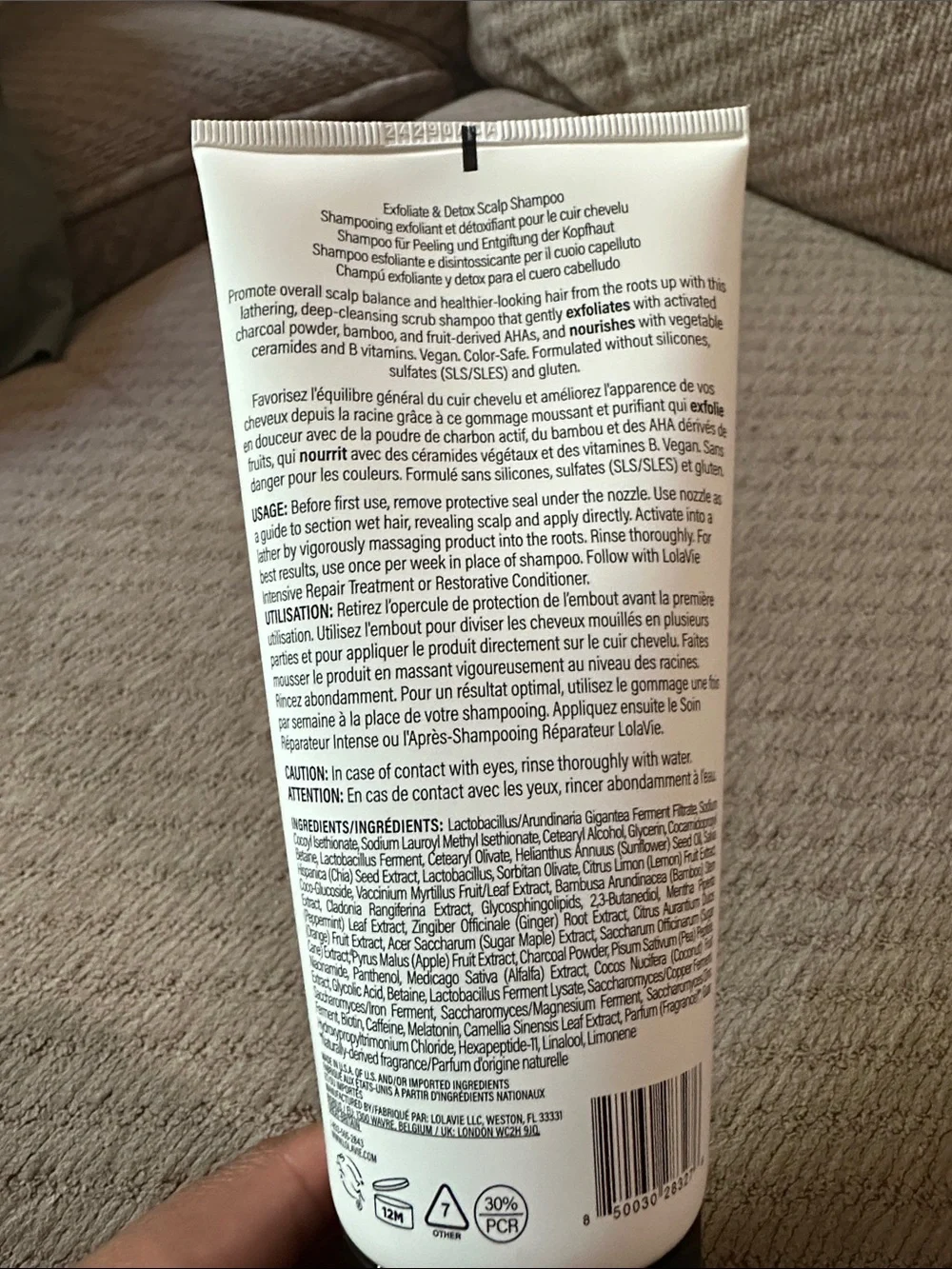 Lolavie Exfoliate & Detox Shampoo